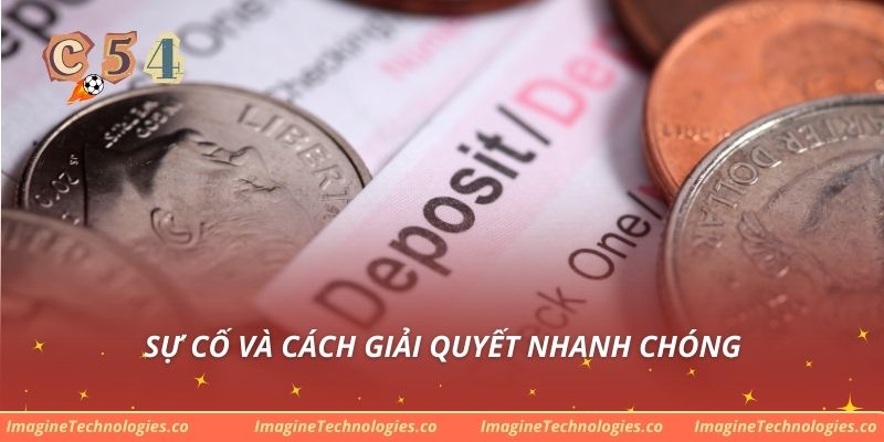 Sự cố và cách giải quyết nhanh chóng